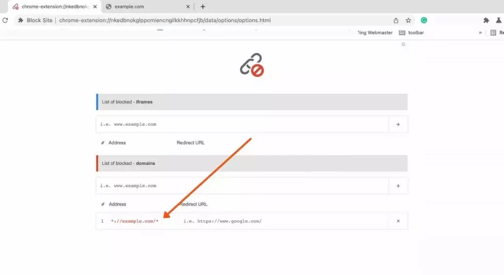 How To Block Websites on Google Chrome 2 block site extension